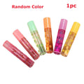 Fruit Flavored Roll On Lip Oil, Transparent Lip Gloss Roll-On Hydrating Norishing Lip Gloss
